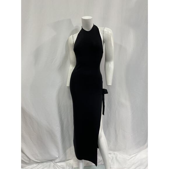 Simon Miller 'Junjo' Black Viscose Dress Size XS - Picture 2 of 5